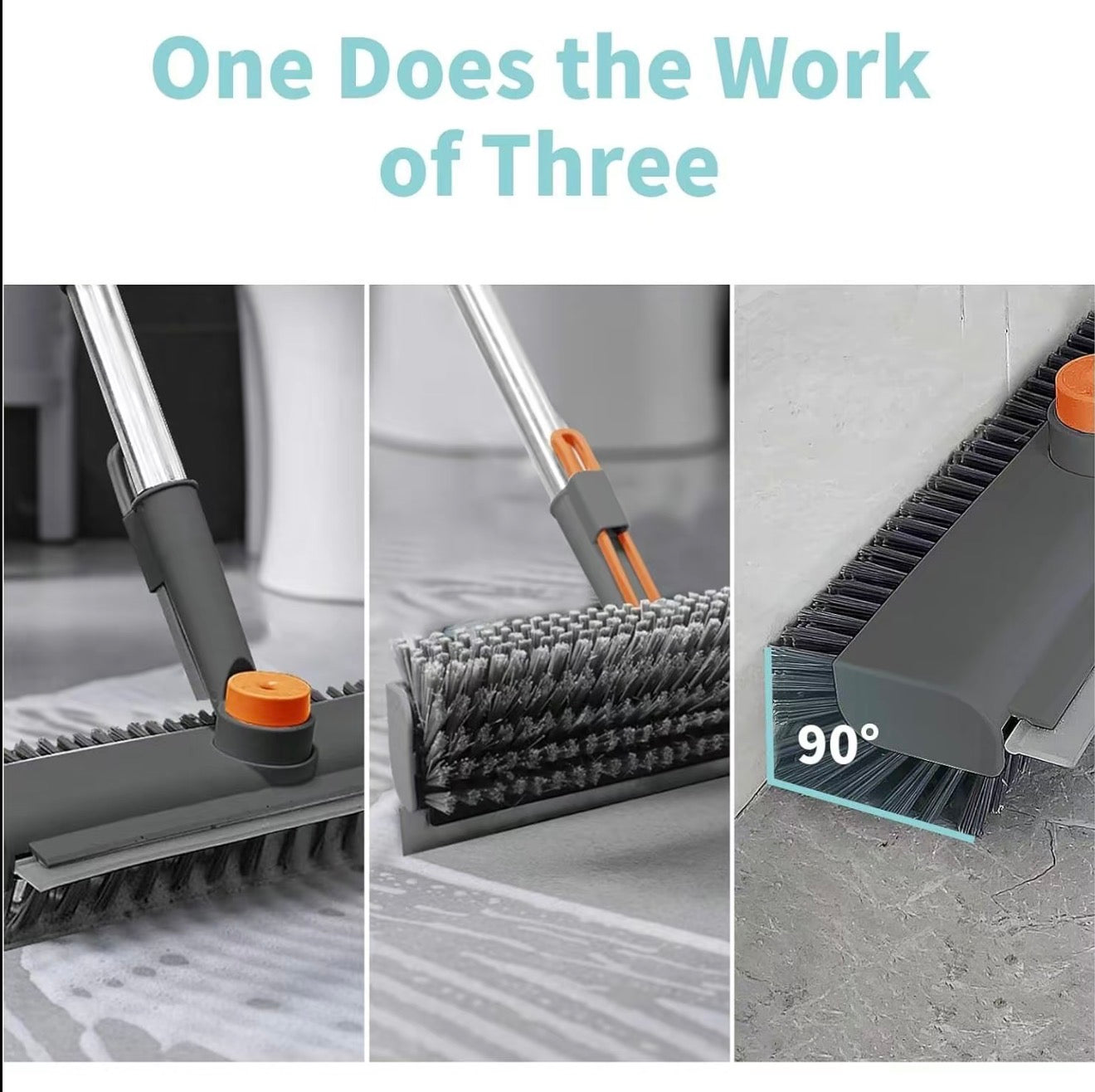 Floor scrub brush